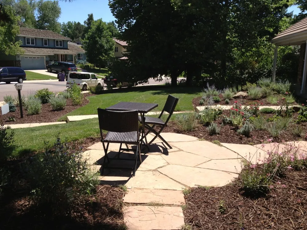 Custom lawn care service with custom design in Lakewood, CO by UpBeet Landscapes
