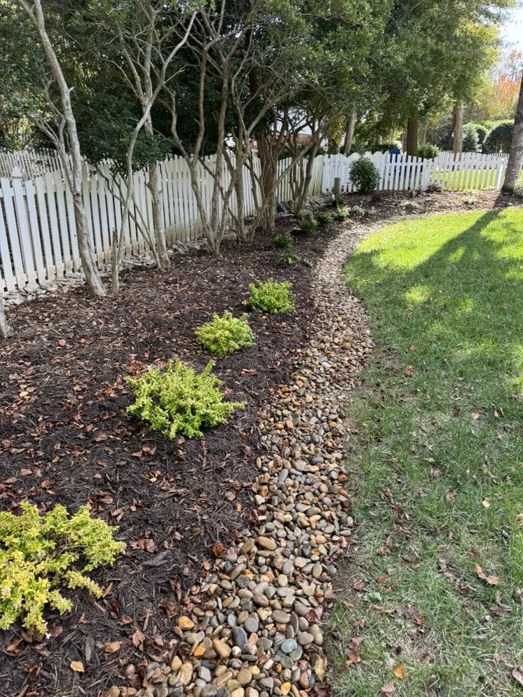 Custom yard maintenance in Charlotte, NC by Upcycled Landscape and Design