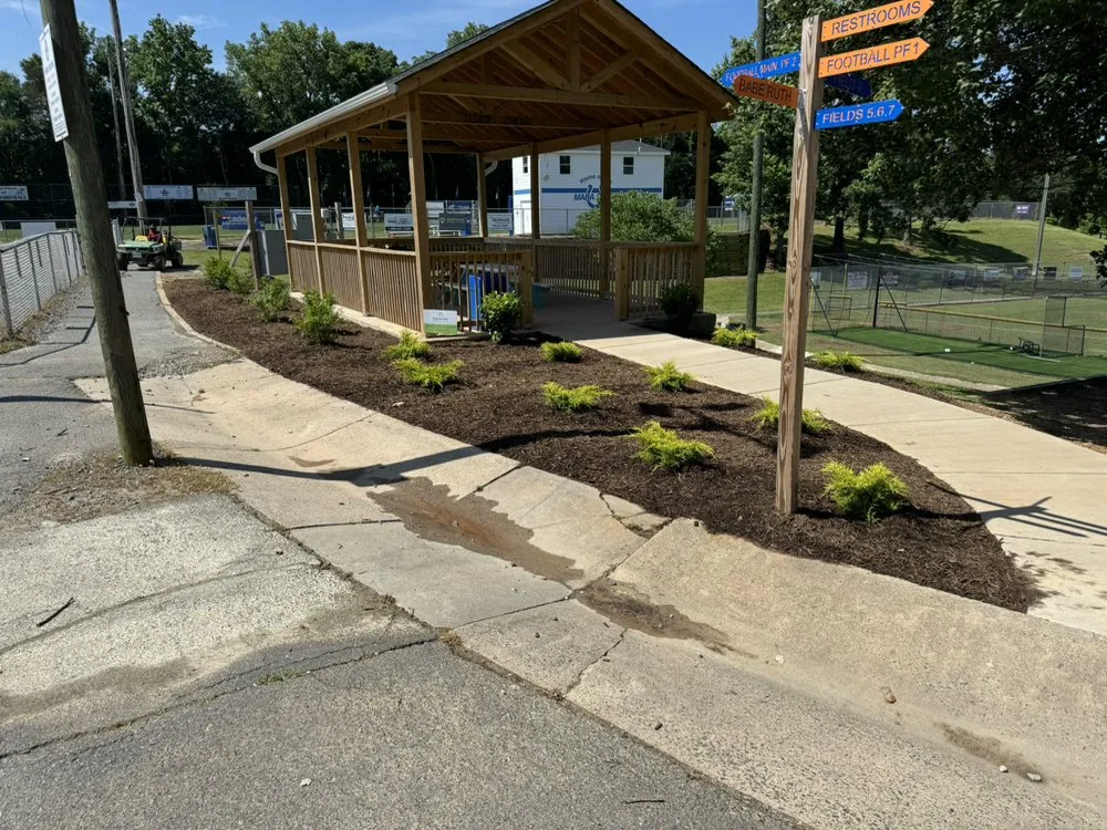 Affordable landscape installation in Charlotte, NC - Upcycled Landscape and Design