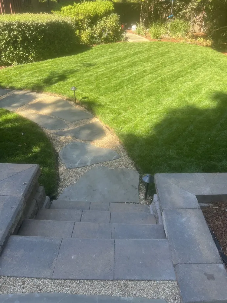 Professional residential landscaping for homes in San Mateo, CA by Upfront Construction