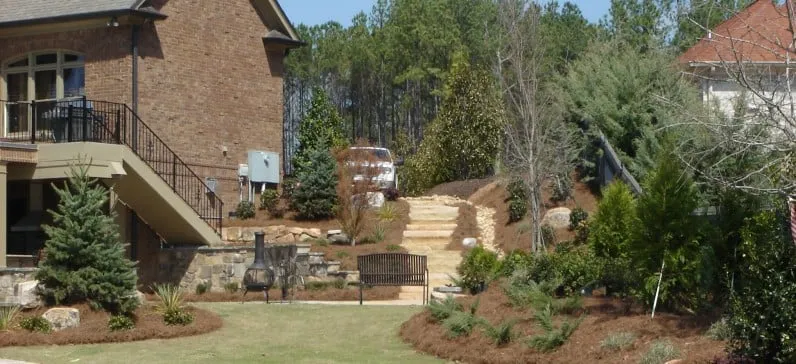 Top-rated yard cleanup service for outdoor upgrades in Cumming, GA by Upgrade Landscaping