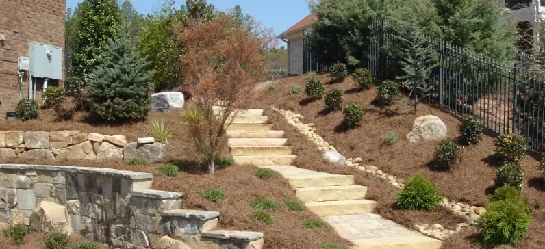 Local garden landscaping in Cumming, GA - Upgrade Landscaping