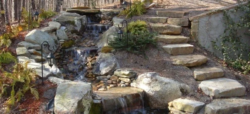 Custom yard cleanup service in Cumming, GA by Upgrade Landscaping