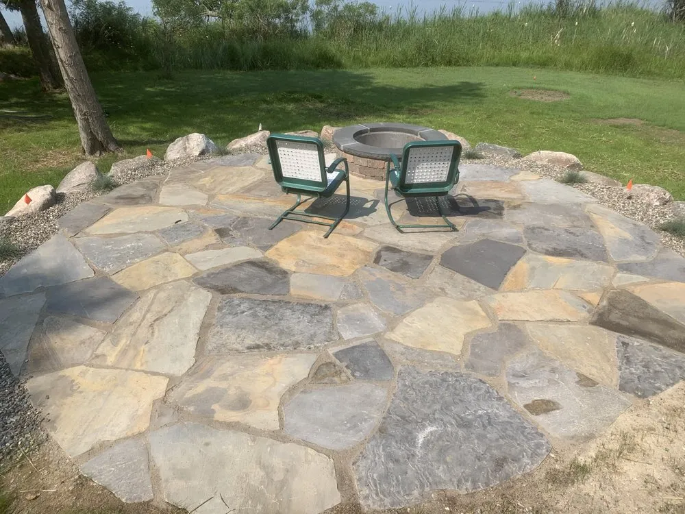 Local landscape installation in Clearbrook, MN - UpNorth Landscaping
