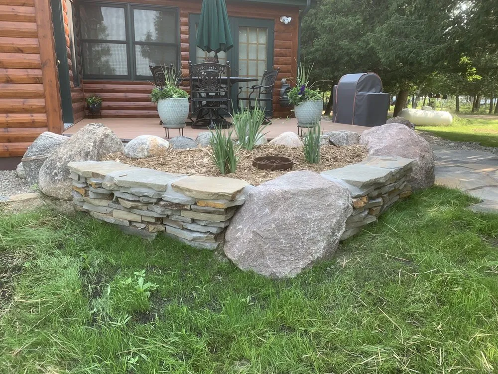 Top-rated landscape installation in Clearbrook, MN by UpNorth Landscaping