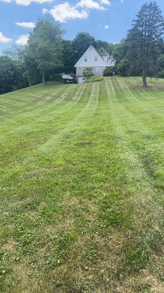 Reliable lawn mowing service in Drums, PA - Upper Cutters
