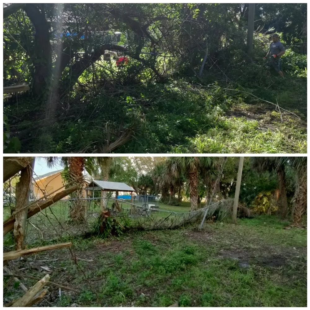 Affordable outdoor landscaping in Cocoa, FL by Uprooted Tree & Lawn Care