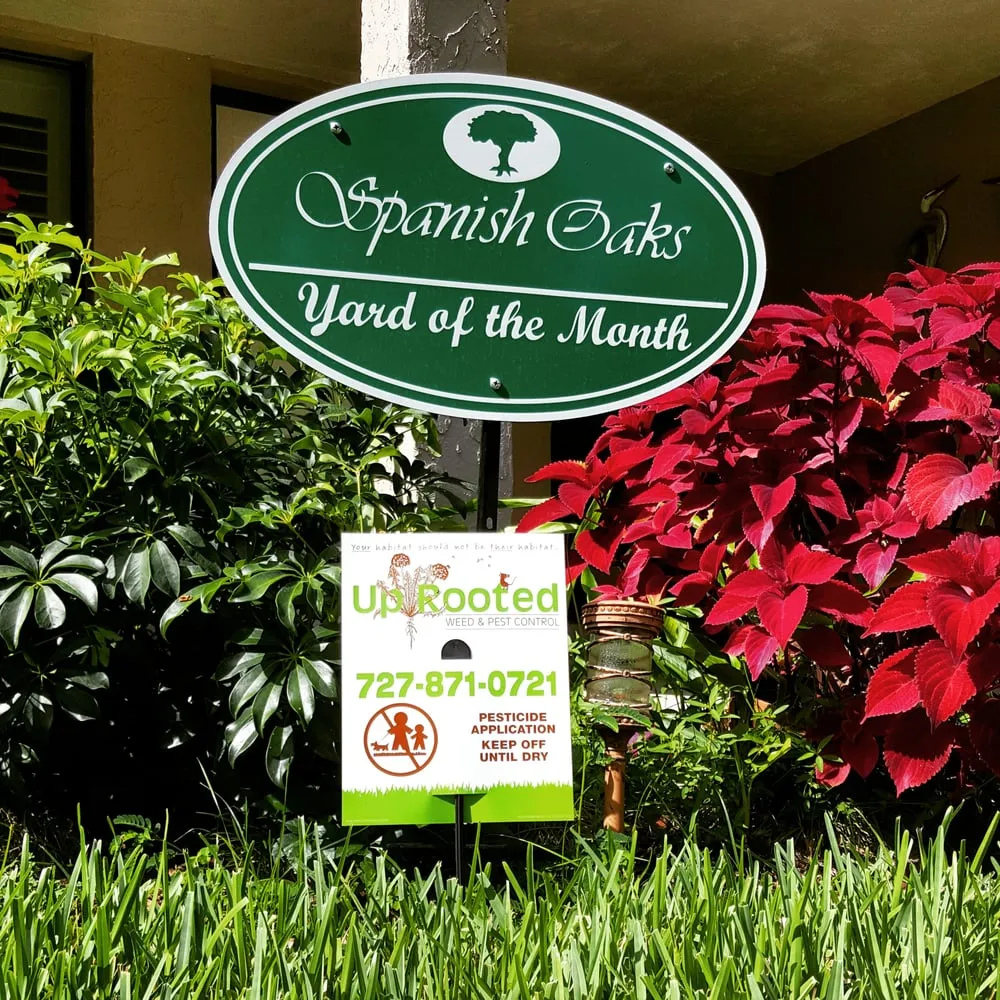 Local yard maintenance for residential properties in Clearwater, FL by Uprooted Weed & Pest Control