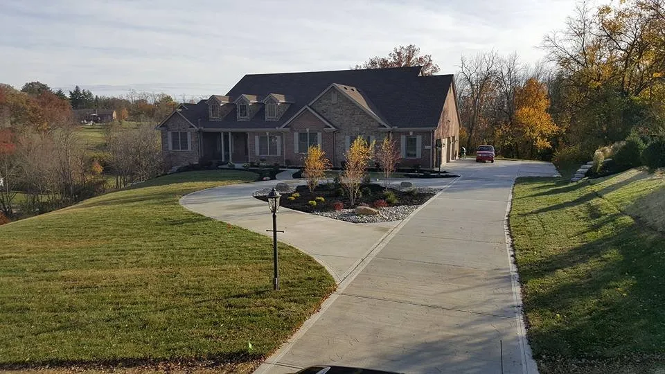 Top-rated garden landscaping in Cincinnati, OH by Upscale Lawncare and Property Maintenance