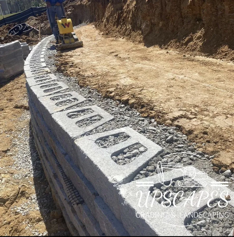 Reliable landscape installation for residential properties in Warrenville, SC by Upscapes Grading & Landscaping