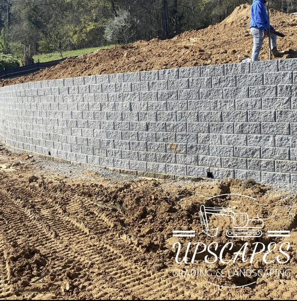 Expert landscape installation in Warrenville, SC by Upscapes Grading & Landscaping