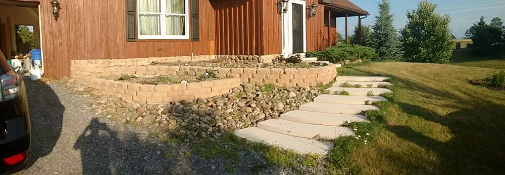 Affordable garden landscaping for year-round maintenance in Lackawanna, NY by Upstate Landscape & Design