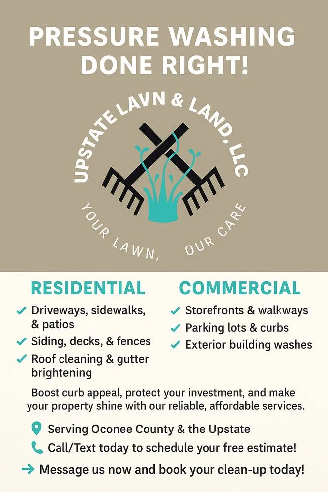 Local residential landscaping experts serving Westminster, SC - Upstate Lawn & Land