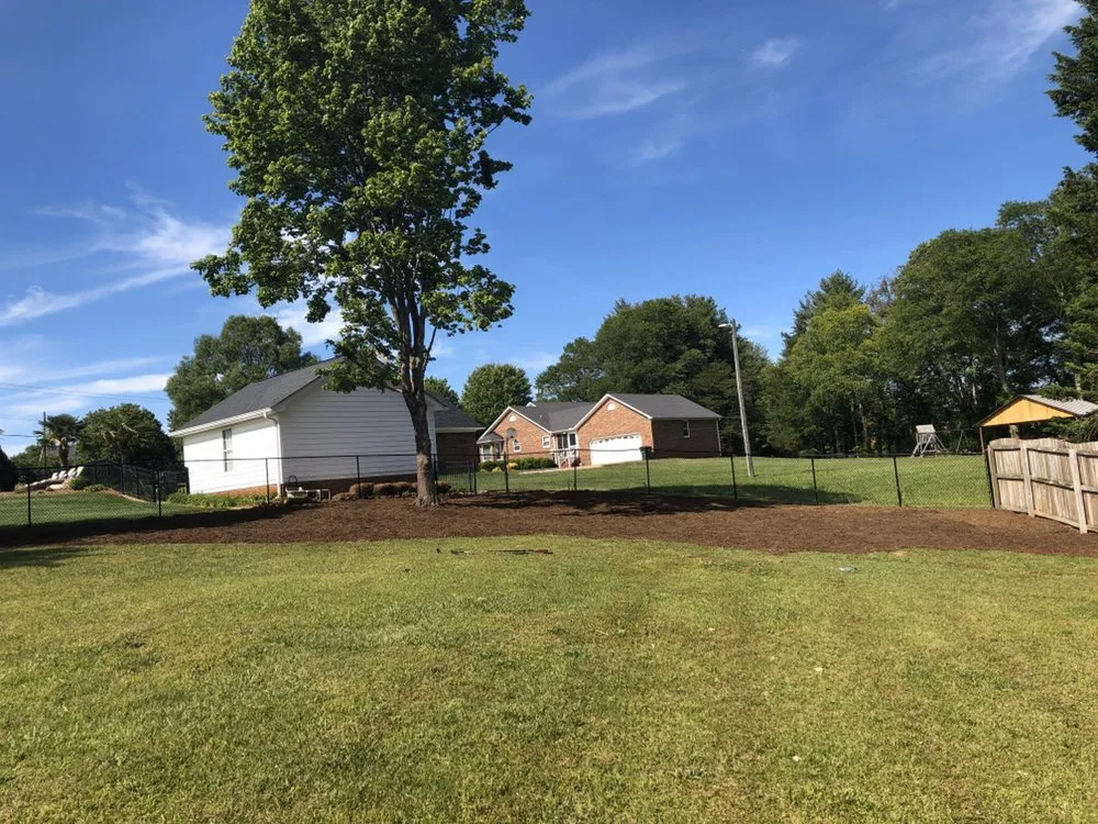 Local garden landscaping for residential properties in Greer, SC by Upstate Mulch Solutions