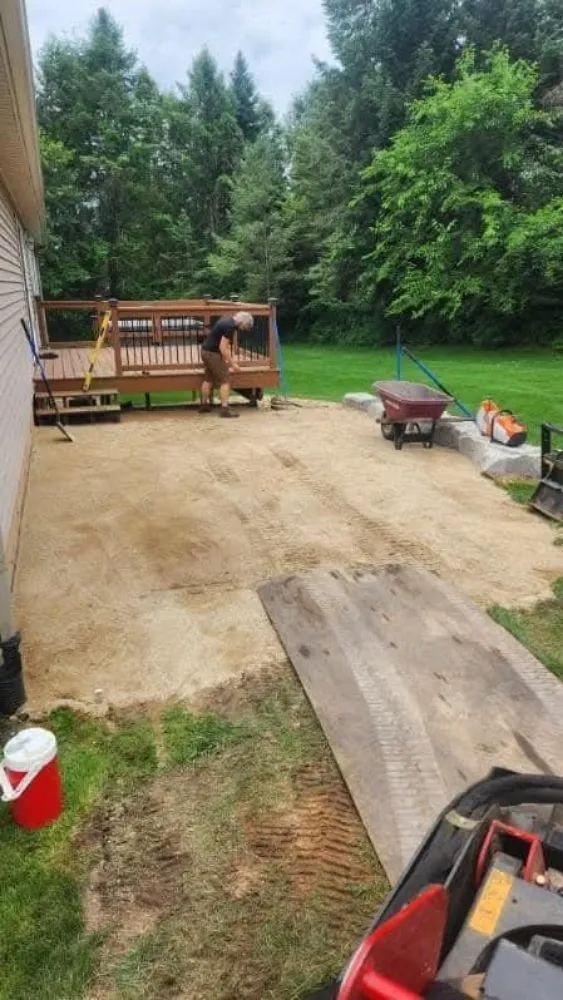 Professional landscaping services in Belding, MI by Upstream Landscape Maintenance and Design