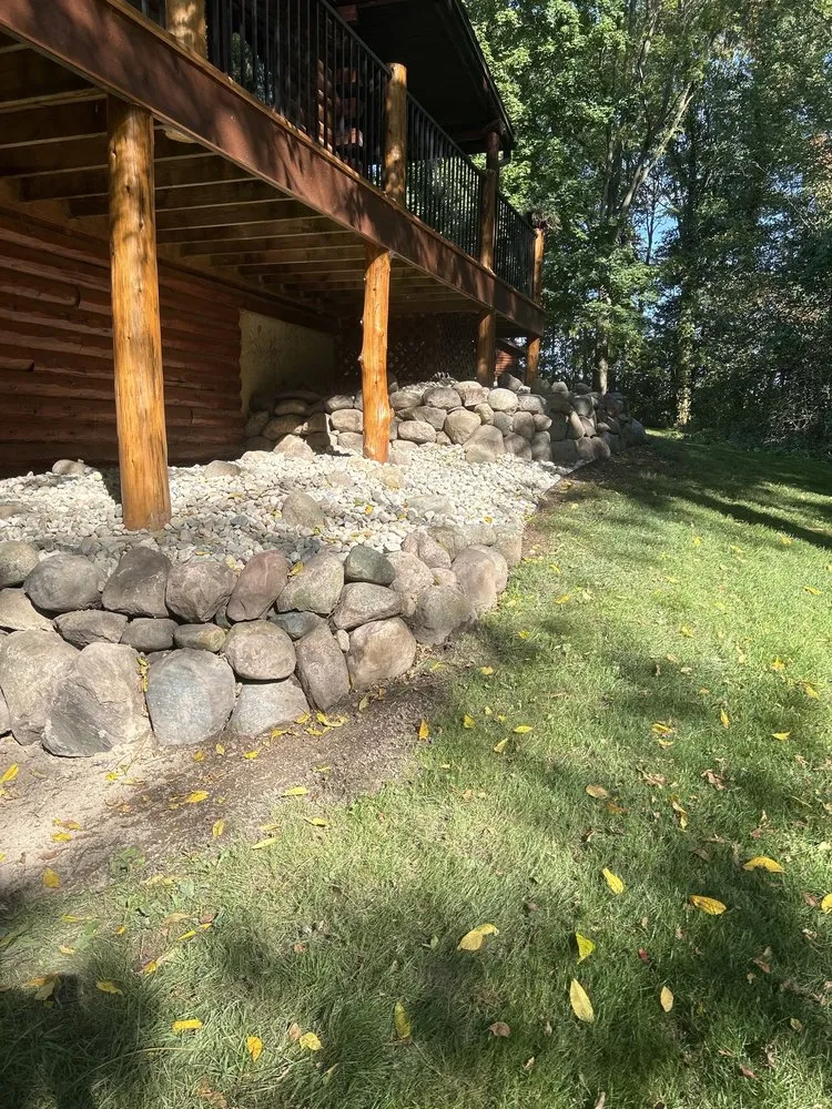 Local lawn mowing service for beautiful yards across Belding, MI - Upstream Landscape Maintenance and Design