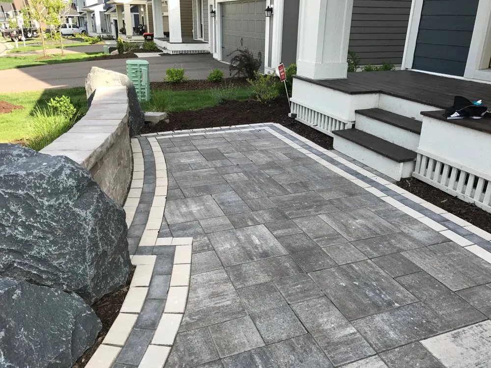 Professional garden landscaping with custom design in Eagan, MN by Urban Escapes