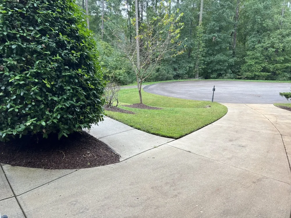 Professional lawn care service with custom design in Wake Forest, NC by Urban Gardens