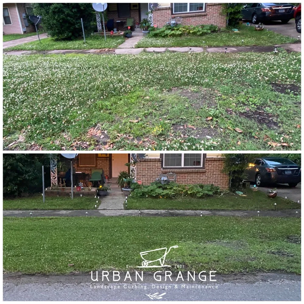 Professional outdoor landscaping in West Monroe, LA by Urban Grange