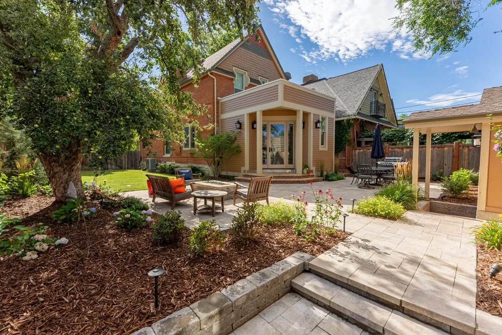 Custom landscape design in Denver, CO by Urban Green Landscaping