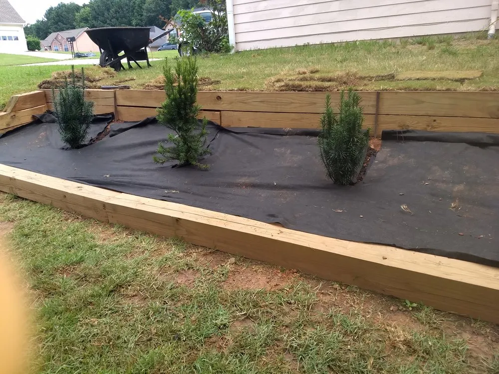 Professional yard cleanup service for residential properties in Snellville, GA by Urban Green Lawn Care