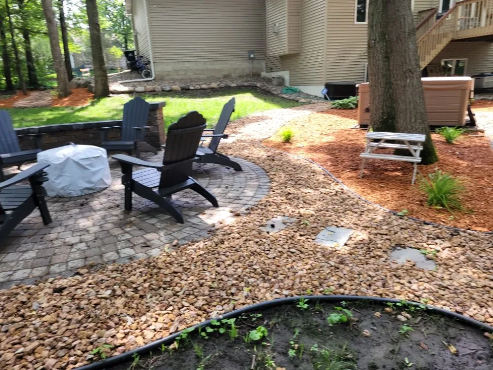 Custom landscaping services for outdoor upgrades in Lakeville, MN by Urban Green Lawncare & Snow Removal