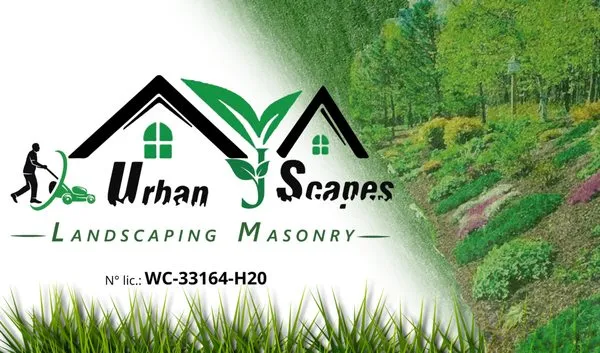 Urban Jungle Scapes Landscaping Masonry Logo