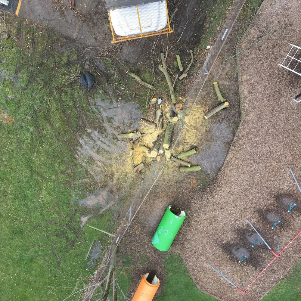 Custom outdoor landscaping in Columbus, OH by Urban Landscape & Tree Specialist