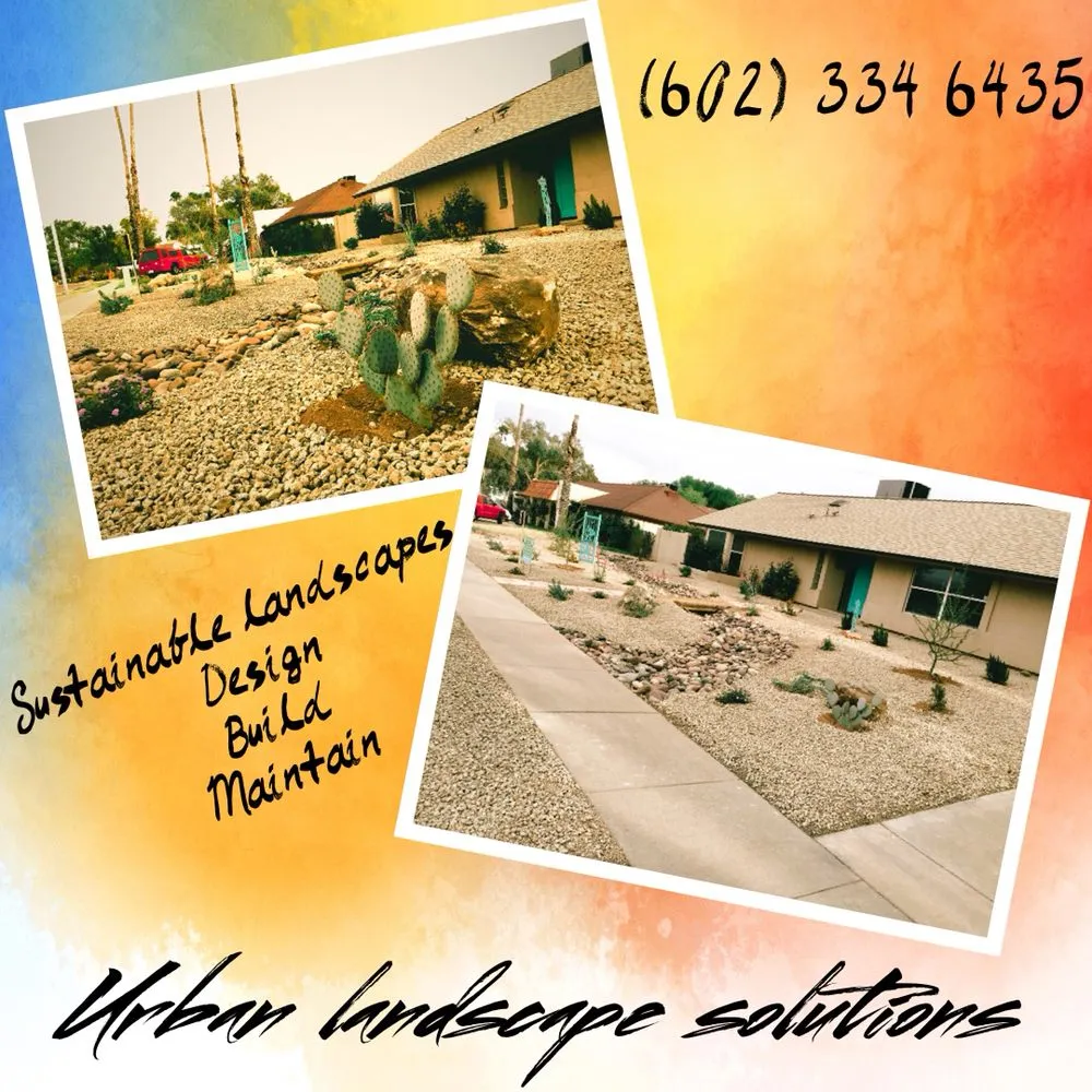 Affordable garden landscaping in Litchfield Park, AZ by Urban Landscape Solutions