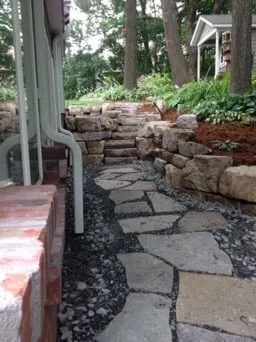 Custom yard cleanup service in Minneapolis, MN by Urban Landworks
