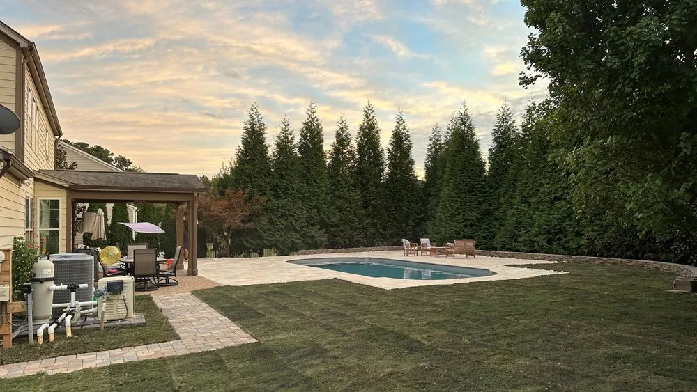 Professional residential landscaping in Mint Hill, NC by Urban Lawn & Landscape