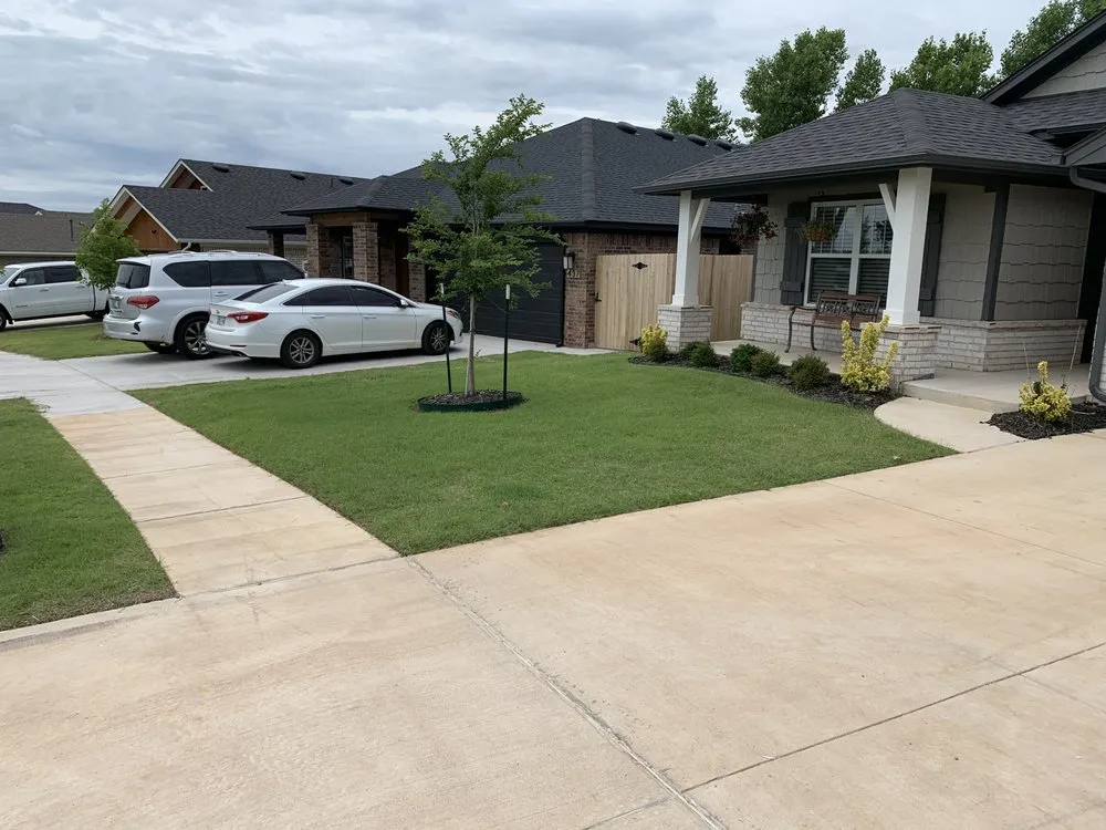 Reliable landscape installation for homes across Yukon, OK - Urban Lawn Care