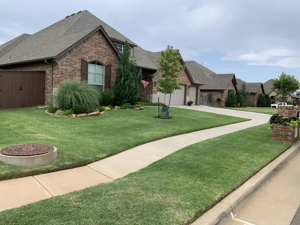 Local outdoor landscaping with custom design across Yukon, OK - Urban Lawn Care