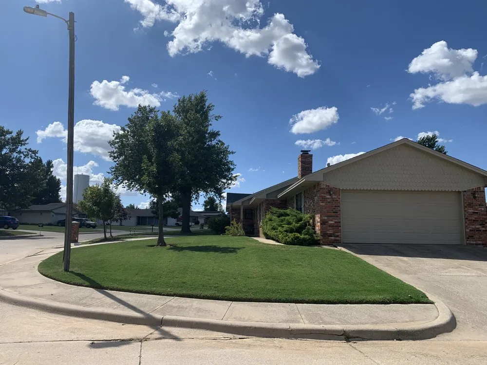 Reliable outdoor landscaping for residential properties in Yukon, OK by Urban Lawn Care