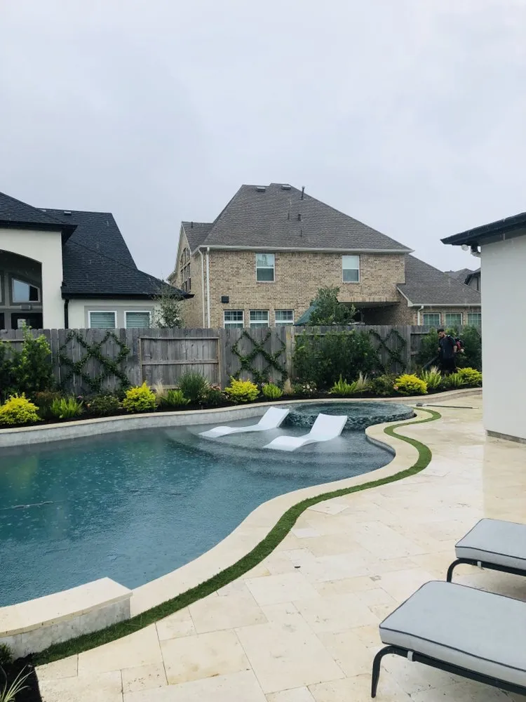 Professional yard cleanup service with custom design across Katy, TX - Urban Oasis Landscape