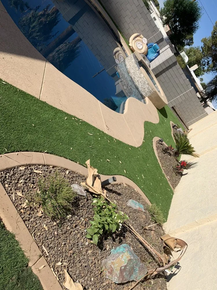 Custom landscape installation near you in Phoenix, AZ by Urban Oasis Landscaping & Irrigation