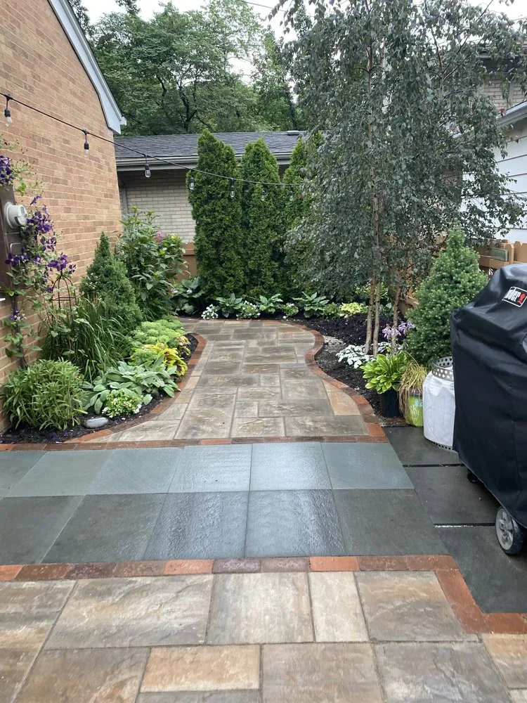 Affordable landscape installation for beautiful yards in Chicago, IL by Urban Outdoor Spaces