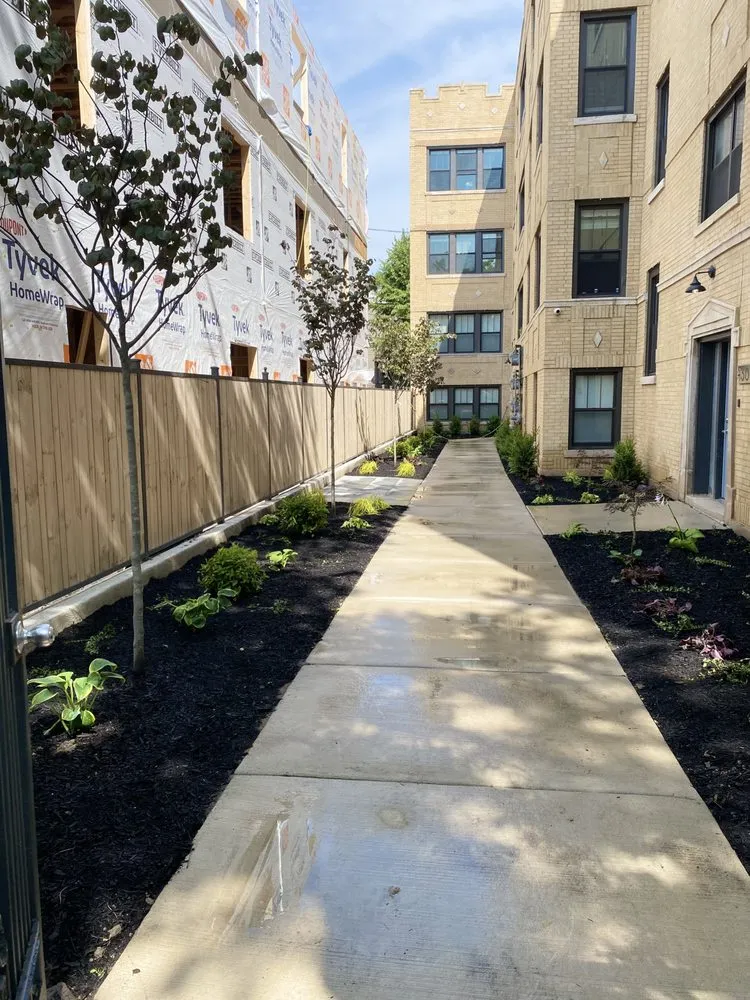 Professional garden landscaping for residential properties across Chicago, IL - Urban Outdoor Spaces