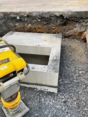 Urban Residential Excavating Logo