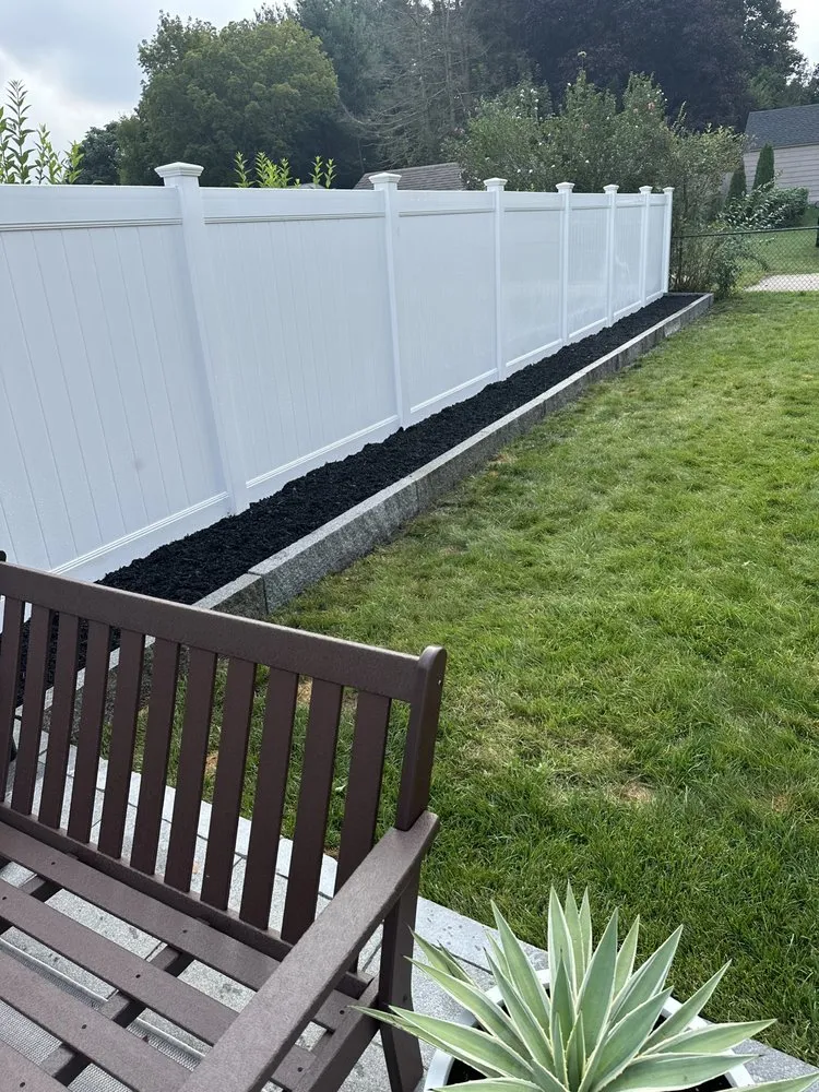 Custom yard maintenance with custom design in Dartmouth, MA by Urban Stone Masonry Construction