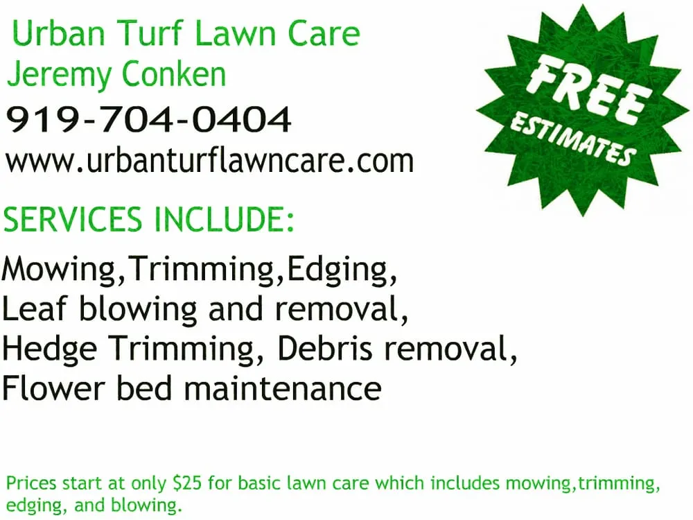 Local landscape installation for residential properties across Broadway, NC - Urban Turf Lawn Care