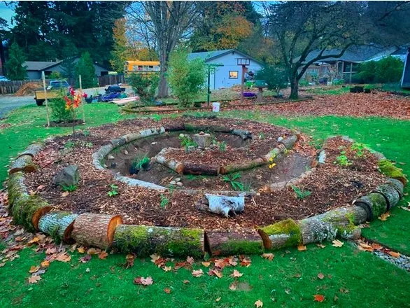 Trusted lawn care service with custom design in Milwaukie, OR by Urban Village Designs