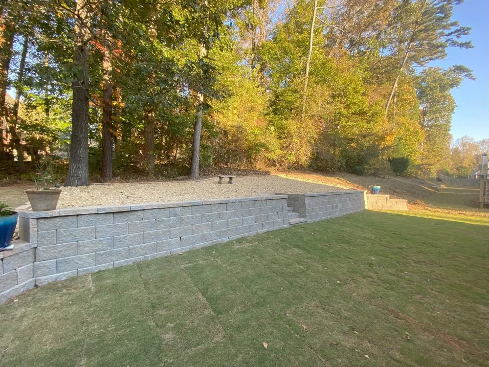 Professional yard maintenance for year-round maintenance in Snellville, GA by Urbina Landscaping