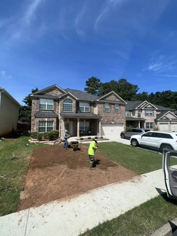 Expert outdoor landscaping in Snellville, GA by Urbina Landscaping