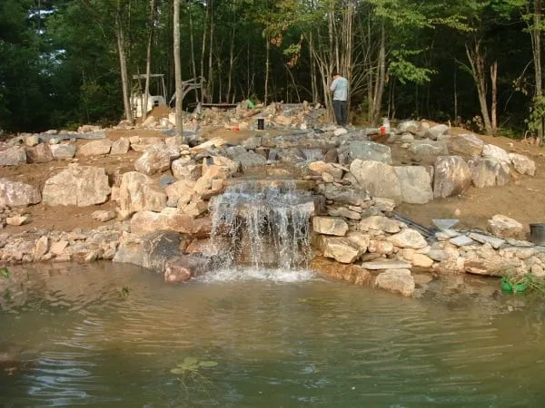 Expert landscape installation in Goffstown, NH by Urella's Landscaping & Irrigation