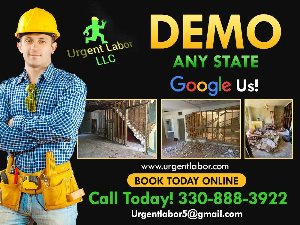 Expert yard cleanup service experts serving Youngstown, OH - Urgent Labor