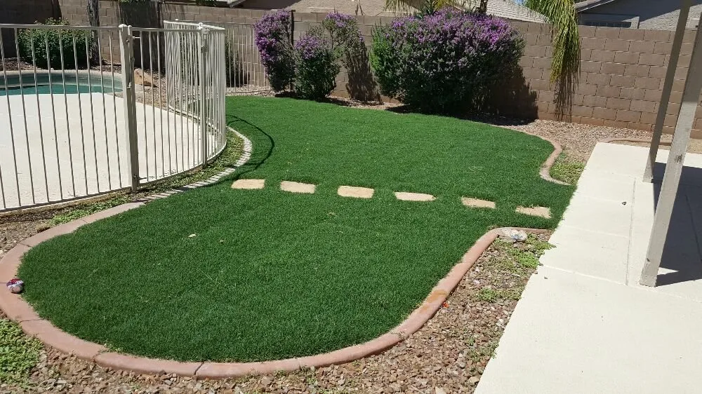 Professional landscape design for residential properties in Chandler, AZ by Urias Landscaping