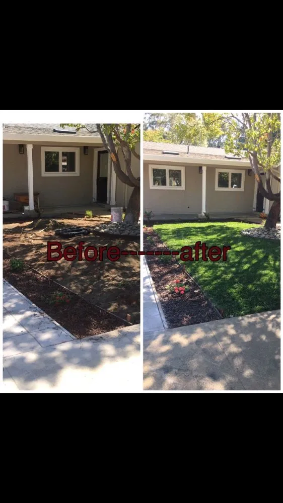 Affordable lawn care service with custom design in Menlo Park, CA by Urizar Gardening