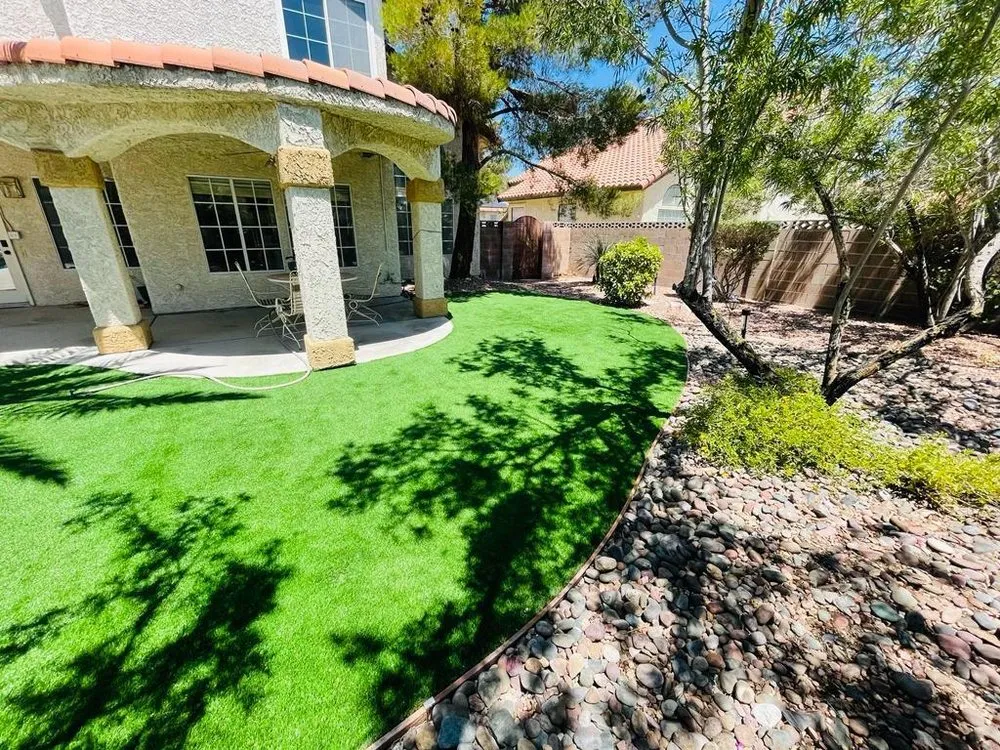 Custom landscaping services for outdoor upgrades in Las Vegas, NV by US Home Repairs