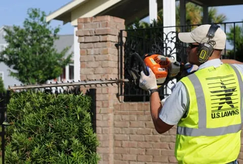 Expert yard cleanup service for homes in Chardon, OH by US Lawns